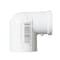 Thrifco Plumbing 3/4 Inch x 1/2 Inch Slip x Threaded PVC 90 Degree Elbow SCH 40 8114126 - alternate 2